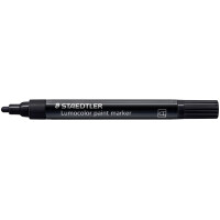 STAEDTLER Acrylmarker Lumocolor paint marker, schwarz
