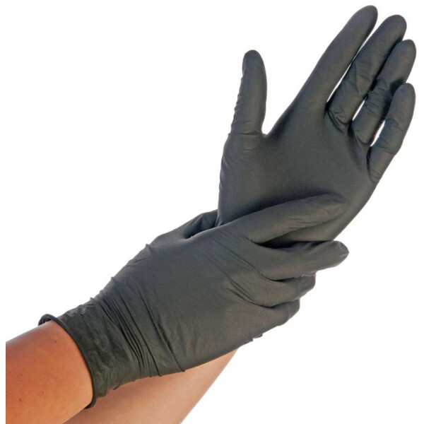 HYGONORM Nitril-Handschuh SAFE FIT, M, blau, puderfrei