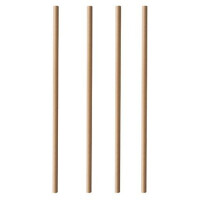 PAPSTAR Papier-Trinkhalm "pure", 200 mm, braun