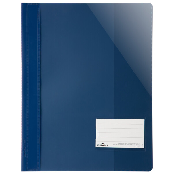 DURABLE Schnellhefter Überbreit, A4+, PVC, rot