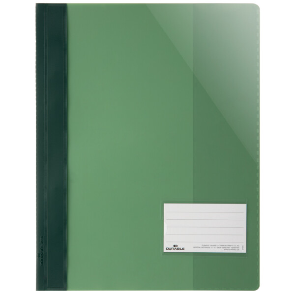 DURABLE Schnellhefter Überbreit, A4+, PVC, rot