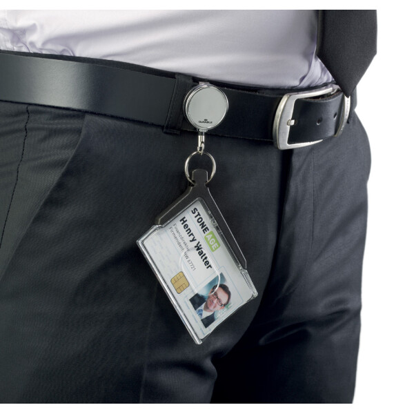 DURABLE Namensschilder CARD HOLDER DELUXE PRO DUO