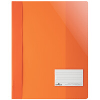 DURABLE Schnellhefter Überbreit, A4+, PVC, orange