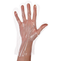 HYGOSTAR LDPE-Handschuh Polyclassic Soft, M, transparent