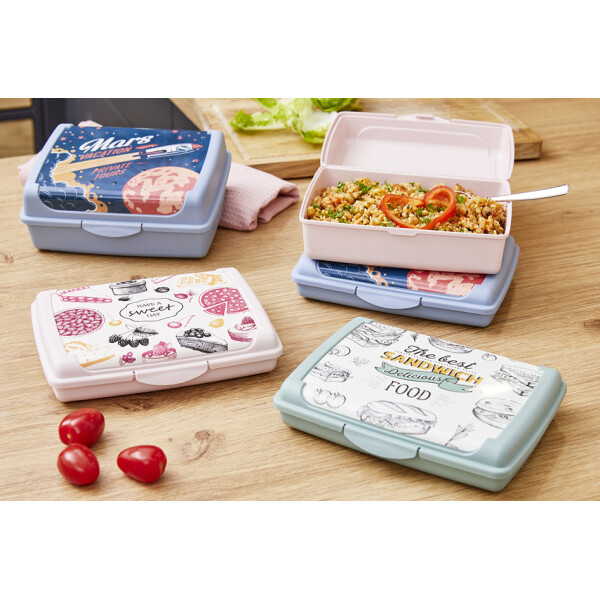 keeeper Brotdose carla midi "Space Tour", nordic pink
