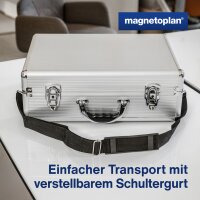 magnetoplan Moderationskoffer, gefüllt
