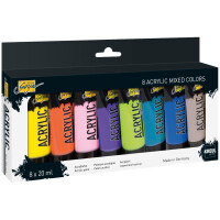 KREUL Acrylfarbe SOLO Goya Acrylic, 20 ml, 8er-Set
