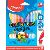 Maped Fasermaler COLORPEPS Jungle, 18er Kartonetui