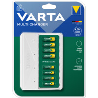 VARTA Ladegerät Multi Charger, weiß,...