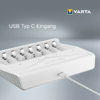 VARTA Ladegerät Multi Charger, weiß,...
