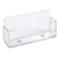 EXACOMPTA Visitenkartenhalter, 1 Fach, glasklar