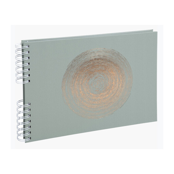 EXACOMPTA Foto-Spiralalbum Ellipse, 320 x 220 mm, grün