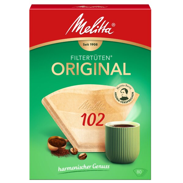Melitta Aroma-Filtert&uuml;ten "102", naturbraun