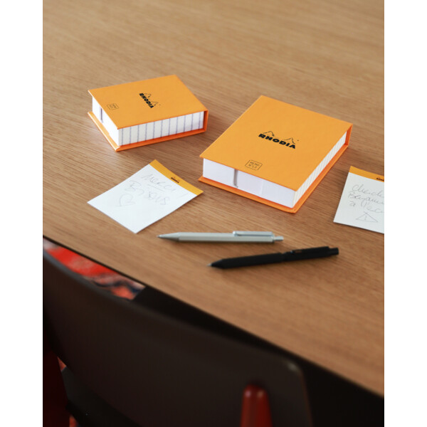 RHODIA Memoblock No. 13, 115 x 160 mm, liniert, orange