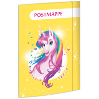 RNK Verlag Postmappe "Einhornportrait", DIN A4,...