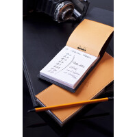 RHODIA Notizblock No. 11, 84 x 115 mm, kariert, schwarz