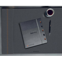 RHODIA Schreibunterlage RHODIARAMA, 600 x 400 mm, schokolade