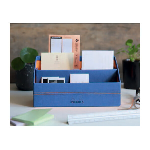 RHODIA Briefhalter RHODIARAMA, 2 Fächer, titan