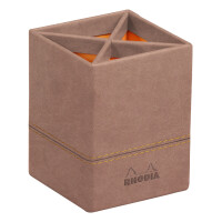RHODIA Stifteköcher RHODIARAMA, rosenholz