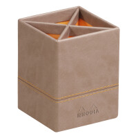 RHODIA Stifteköcher RHODIARAMA, rosenholz