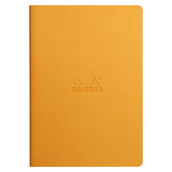 RHODIA Notizheft RHODIARAMA, DIN A5, liniert, orange
