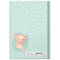RNK Verlag Notizbuch "Axolotl", DIN A5, 96...