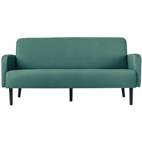 PAPERFLOW 3-Sitzer Sofa LISBOA, Stoffbezug, blau