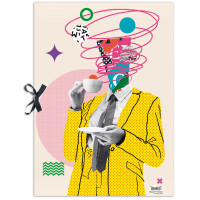 RNK Verlag Zeichnungsmappe "Pop Art", Karton,...