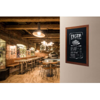 Securit Kreidetafel UNIVERSAL, mit Holzrahmen, buche