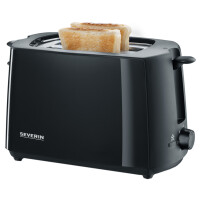 SEVERIN 2-Scheiben-Toaster AT 2287, 700 Watt, schwarz
