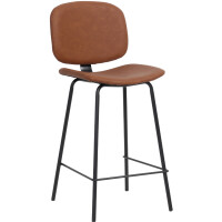 PAPERFLOW Barhocker VINTAGE, 2er Set, schwarz