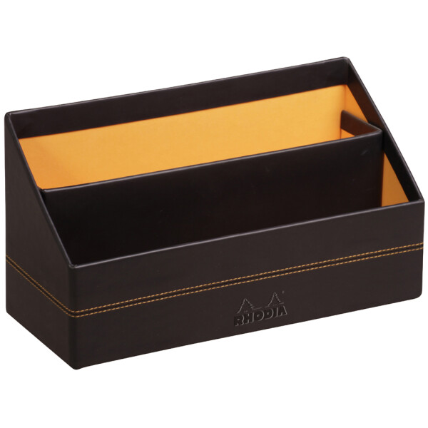 RHODIA Briefhalter RHODIARAMA, 2 Fächer, weinrot