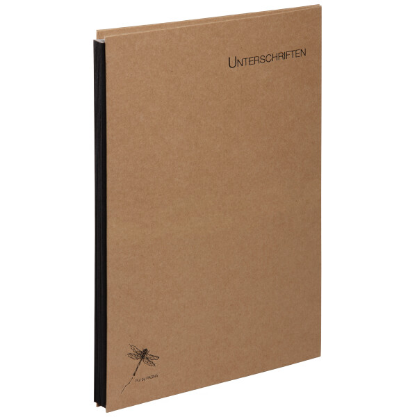 PAGNA Unterschriftenmappe "Pur", 20 Fächer, A4, Kraftpapier