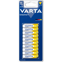 VARTA Alkaline Batterie Energy, Micro (AAA LR3), 8er