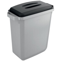 DURABLE Deckel DURABIN ECO 60, rechteckig, schwarz