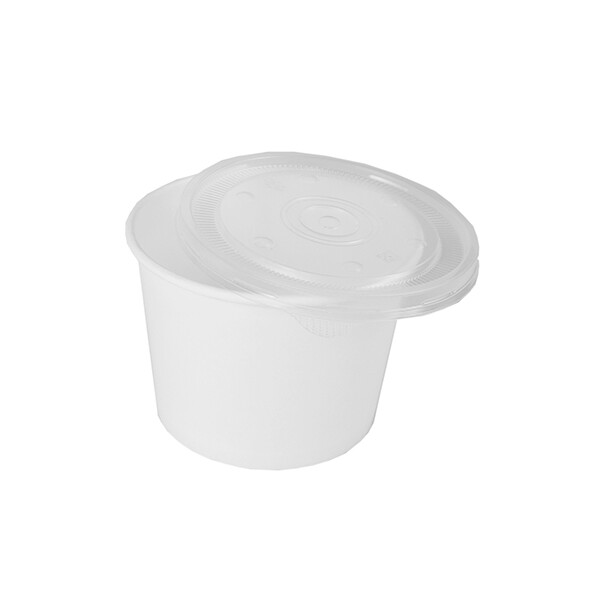 STARPAK Deckel f&uuml;r Suppenbecher "To Go", Durchmesser: 99 mm