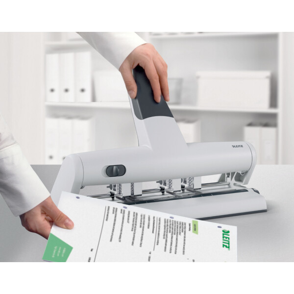 LEITZ Lochsegment für Mehrfachlocher AKTO 5114, grau