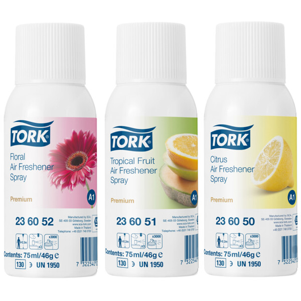 TORK Lufterfrischer-Spray "Bl&uuml;tenduft", 75 ml