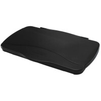 Rubbermaid Transportroller Slim Jim, erweiterbar, schwarz