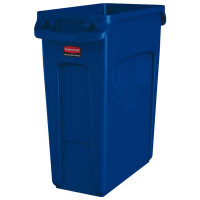 Rubbermaid Transportroller Slim Jim, erweiterbar, schwarz