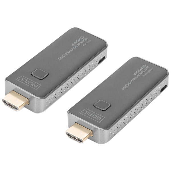 DIGITUS Wireless HDMI Transmitter Click &amp; Present, schwarz