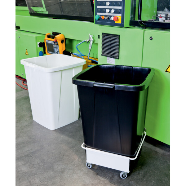 DURABLE Deckel DURABIN LID 90, quadratisch, gelb