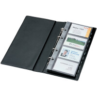 sigel Visitenkarten-Hüllen, A4, zweireihig, für...