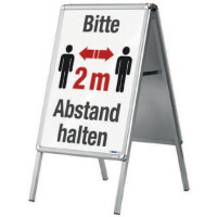 magnetoplan Drahthängekorb für Prospekte, DIN lang