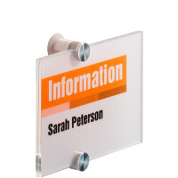 DURABLE Folien CRYSTAL SIGN refill für Türschild 4826