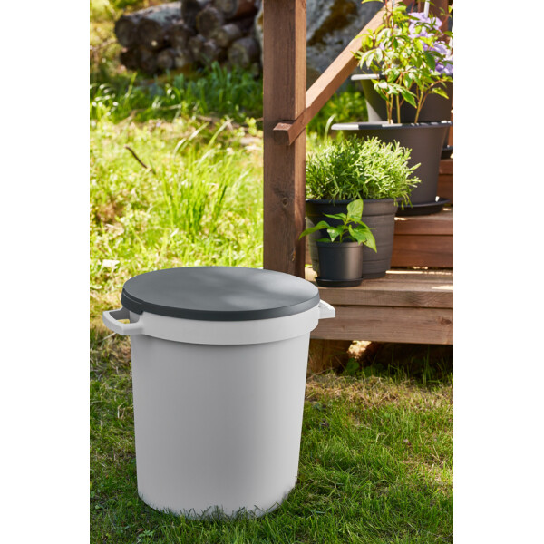 orthex Deckel für Gartencontainer 80 Liter, dunkelgrau