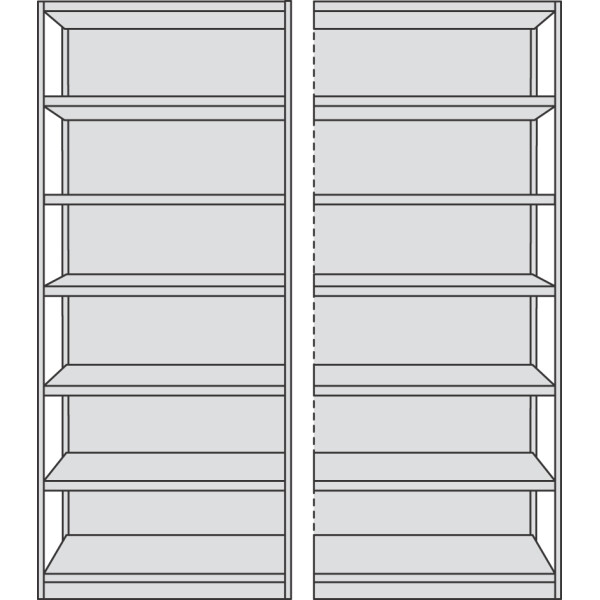 kerkmann Seiten-Blende Progress 500, (T)600 mm