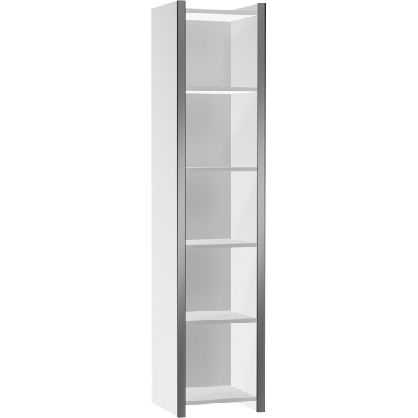 kerkmann Vorbautüren-Set für Regal, 5 Ordnerhöhen, anthrazit