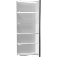 kerkmann Vorbautüren-Set für Regal, 5 Ordnerhöhen, anthrazit