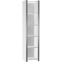 kerkmann Vorbautüren-Set für Regal, 5 Ordnerhöhen, anthrazit